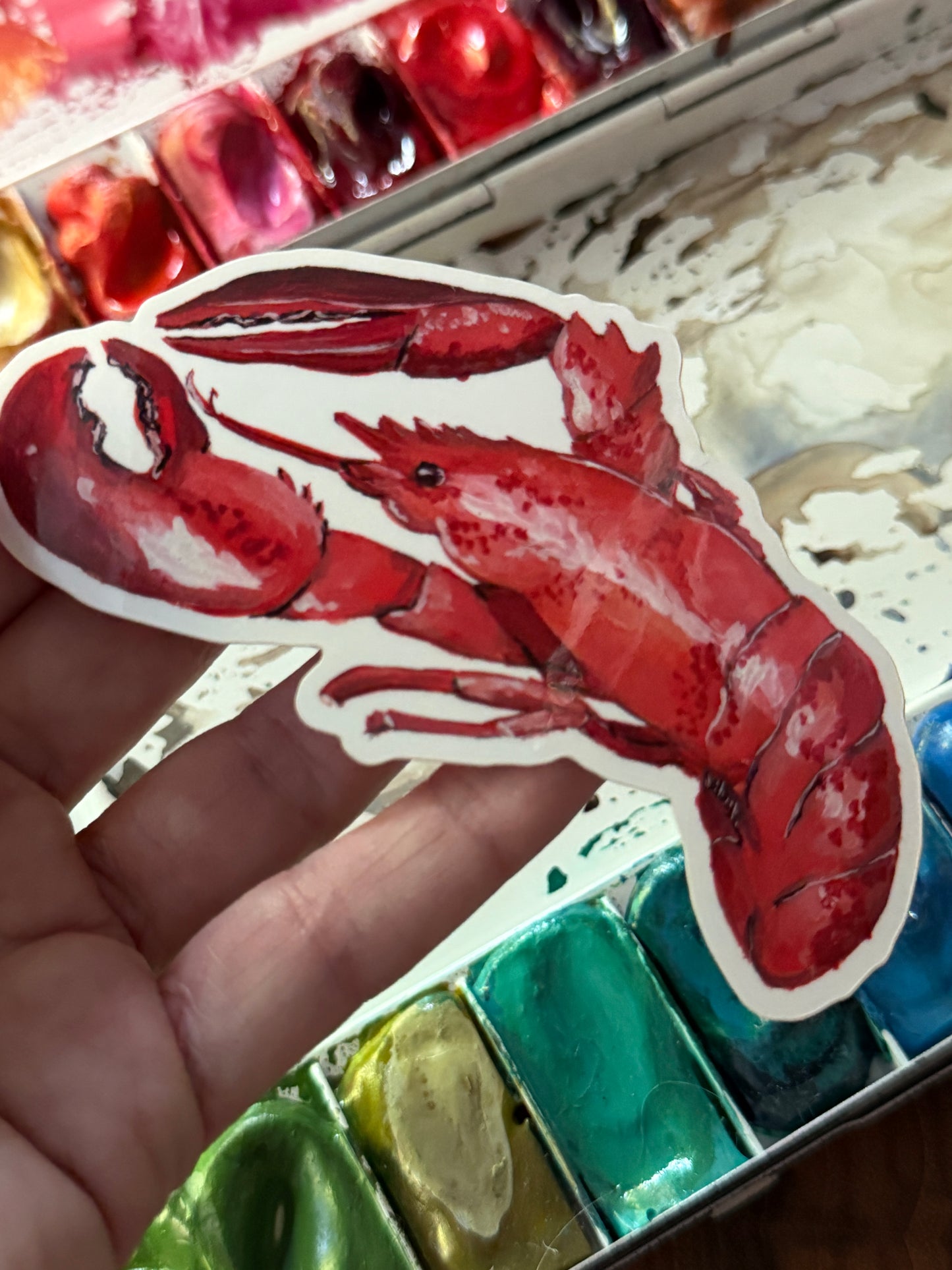 Lobster Vinyl Sticker