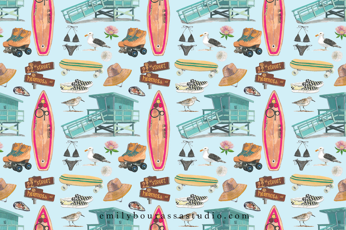 Locals Only Thank You Note Set
