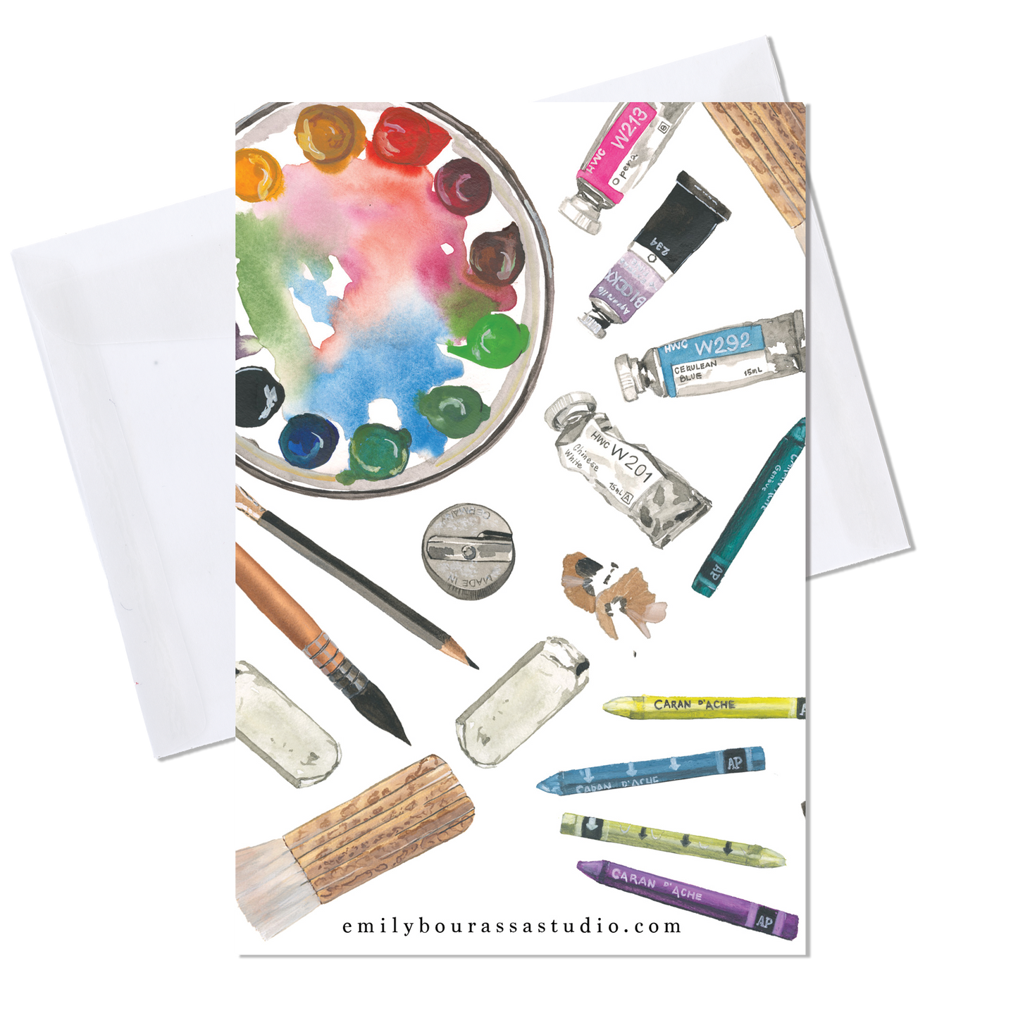 Art Supplies Card