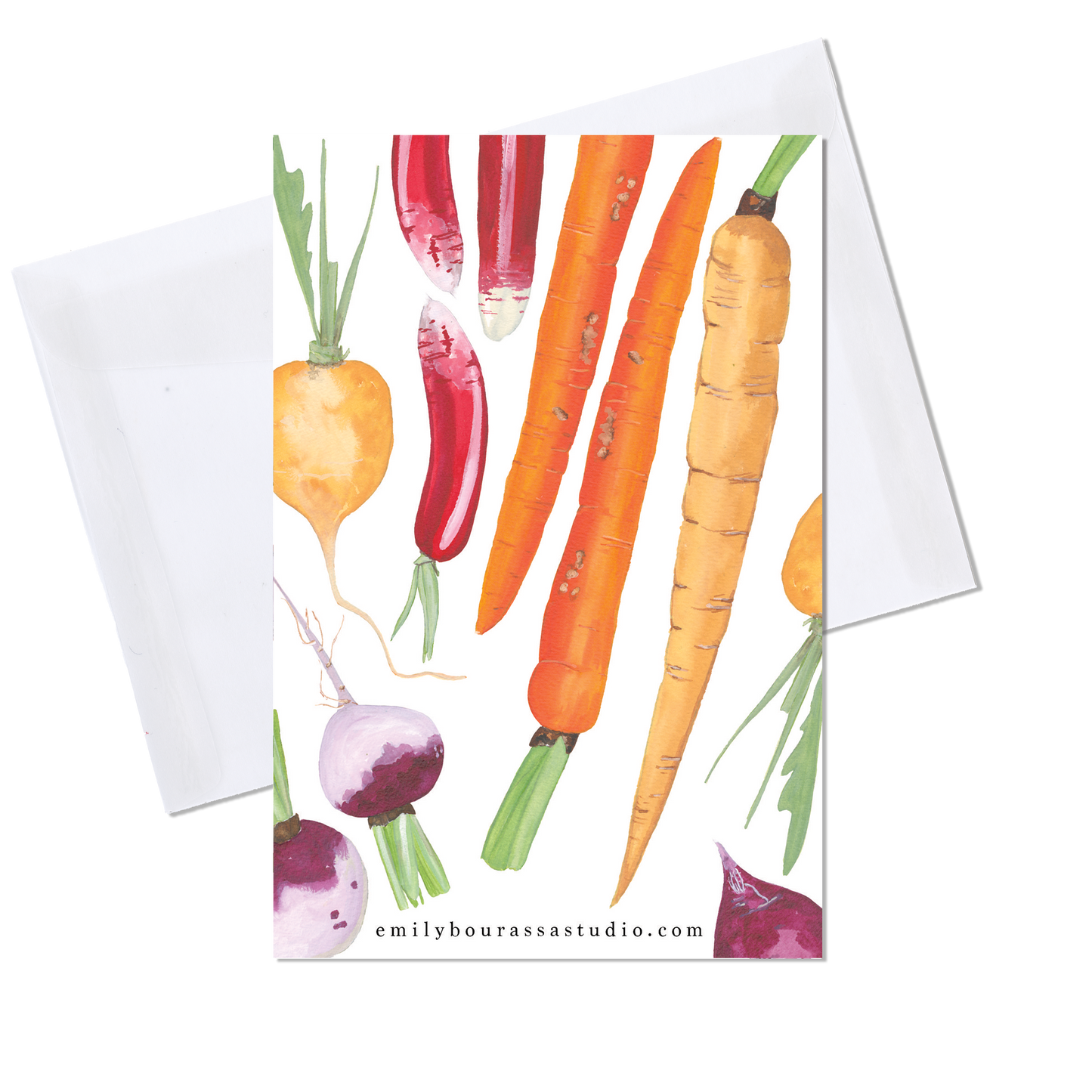 Radish & Carrot Card