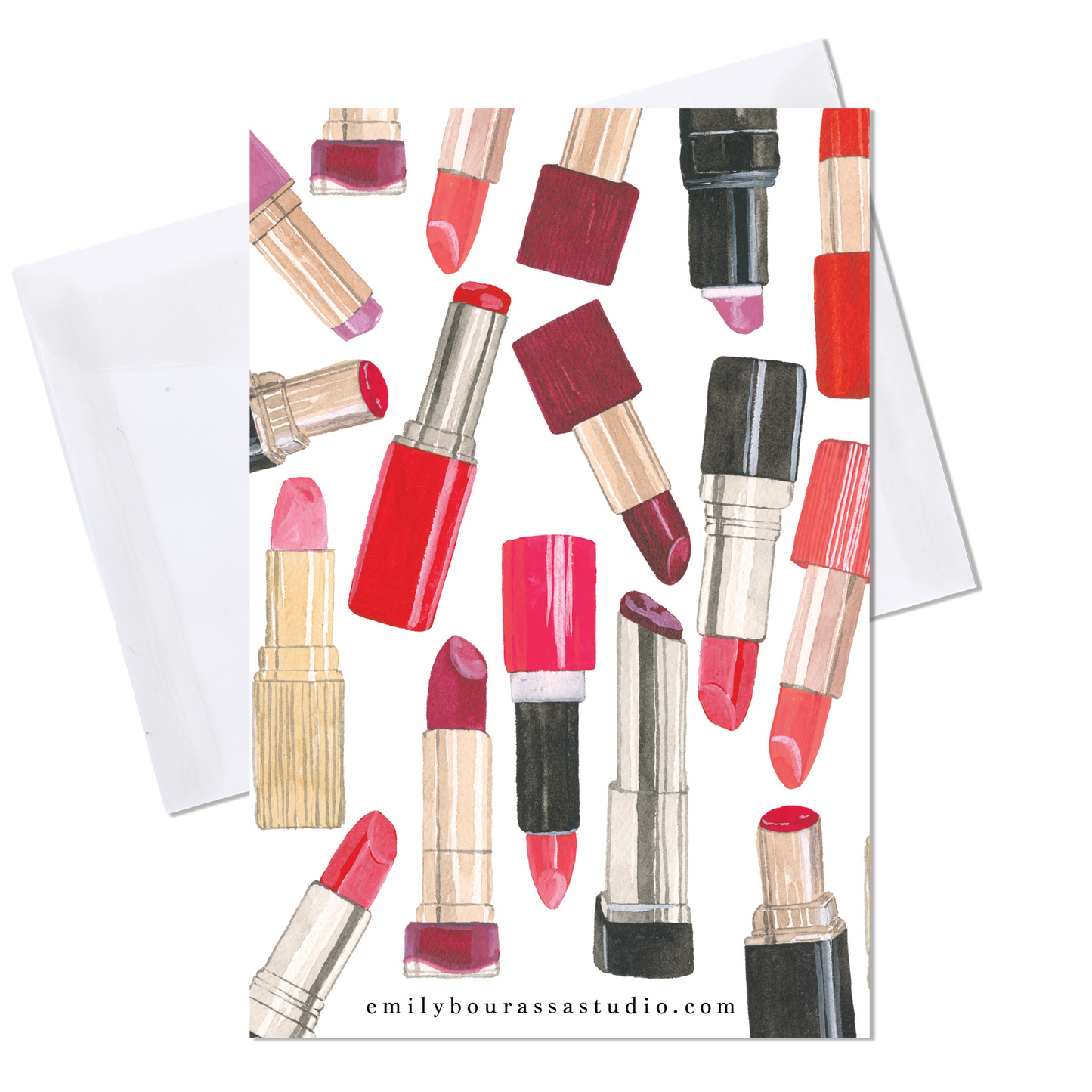 Lipstick Everything Card