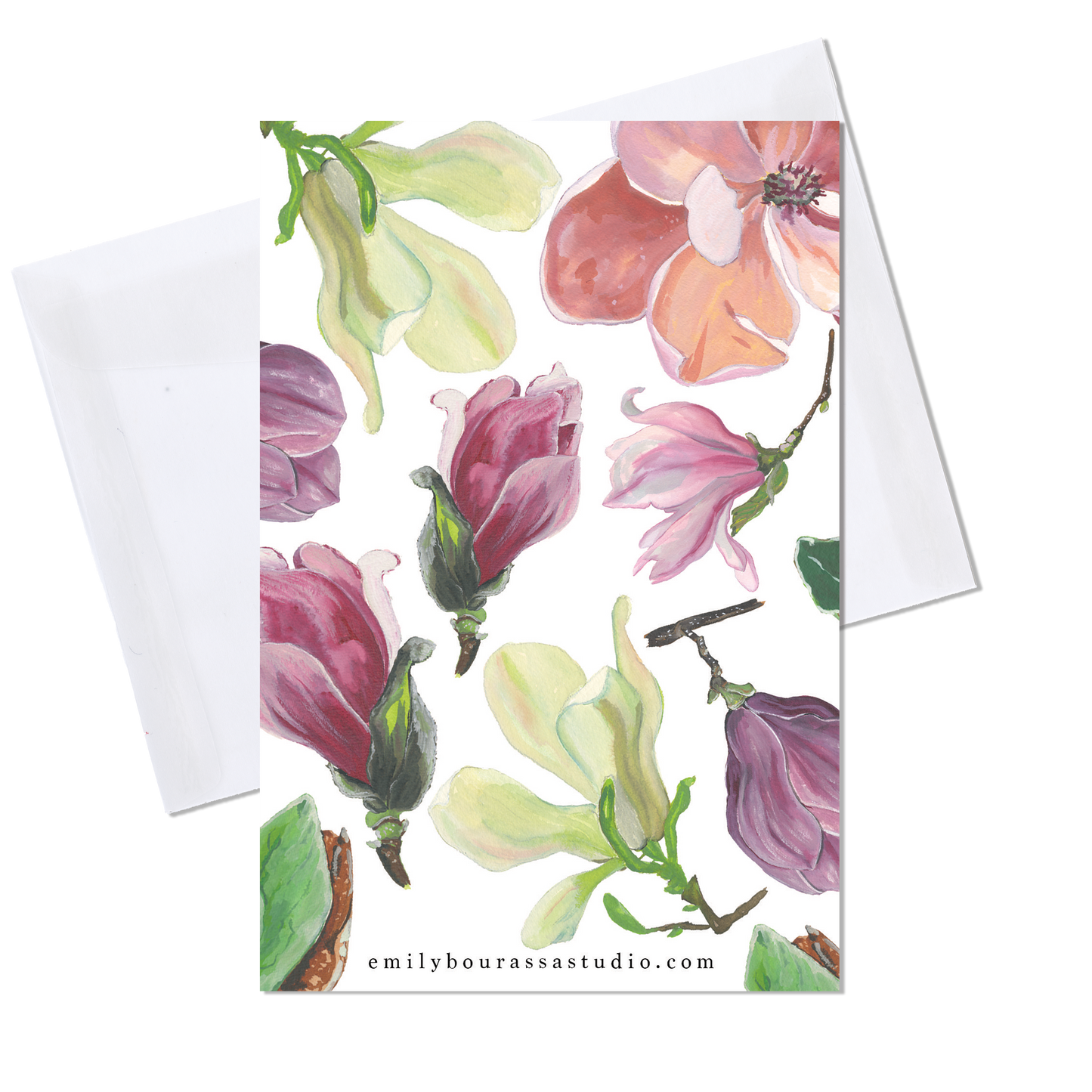 Magnolias Thinking of You Card