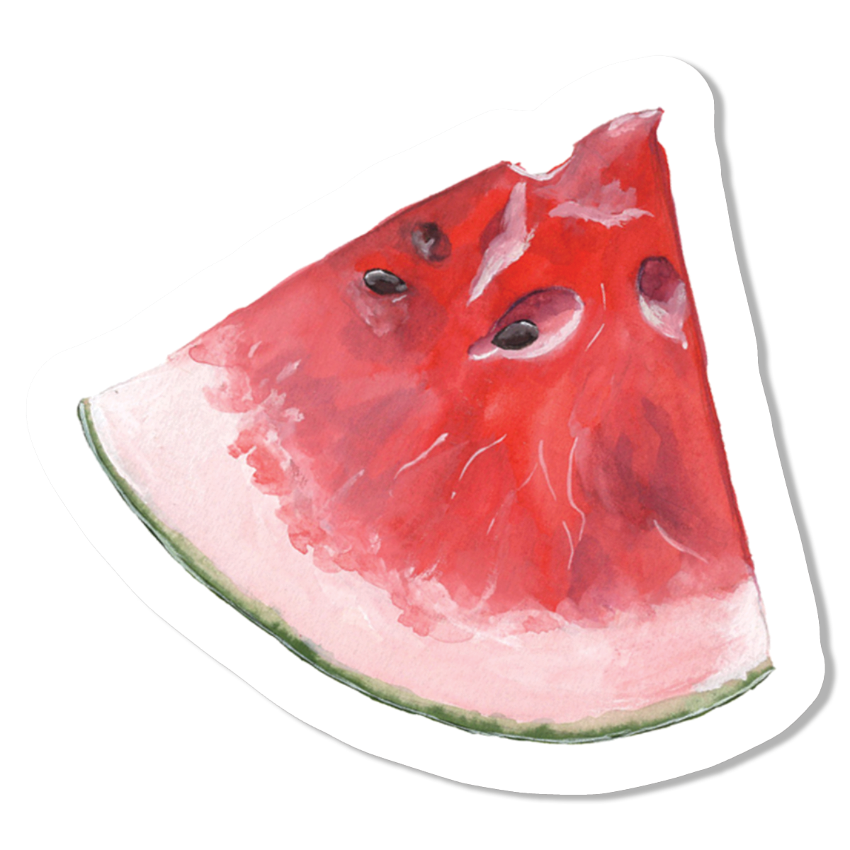 Watermelon Slice Vinyl Sticker