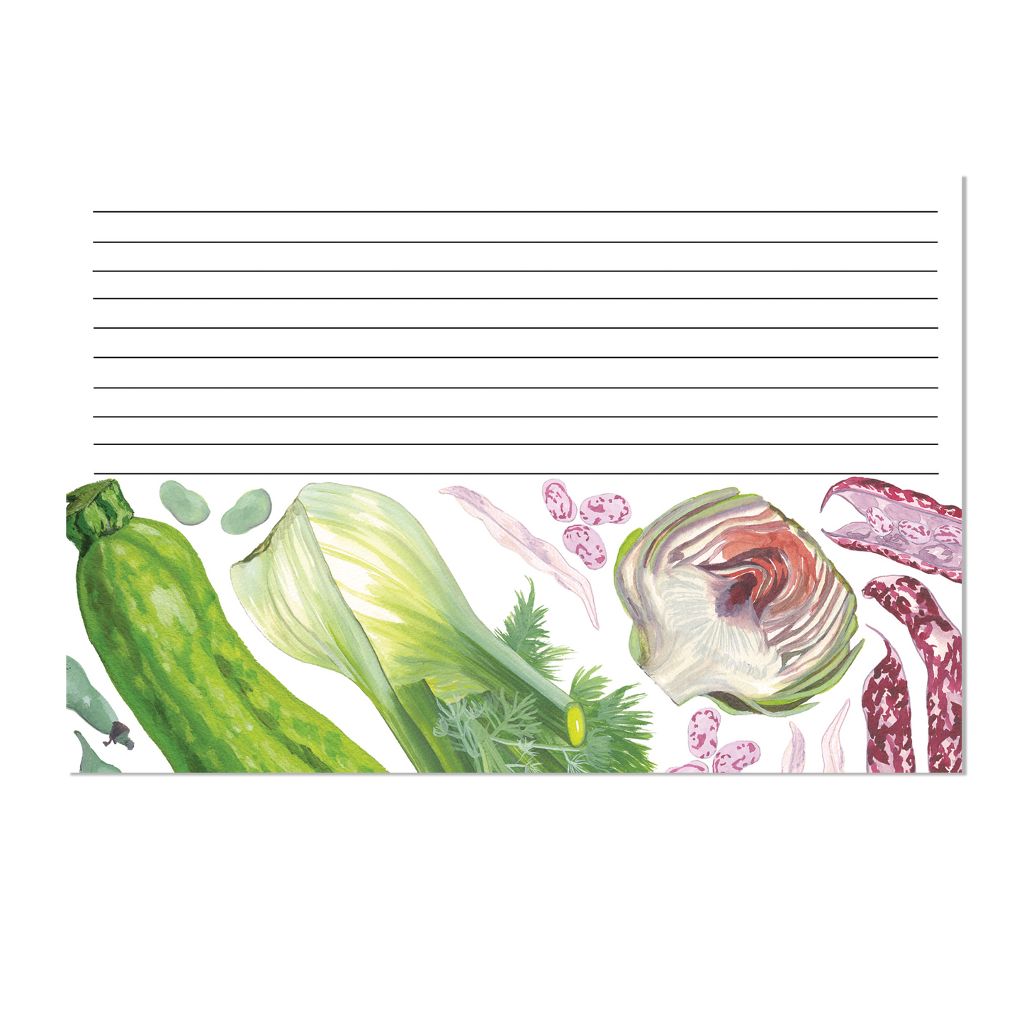 Veggie Recipe Card Set