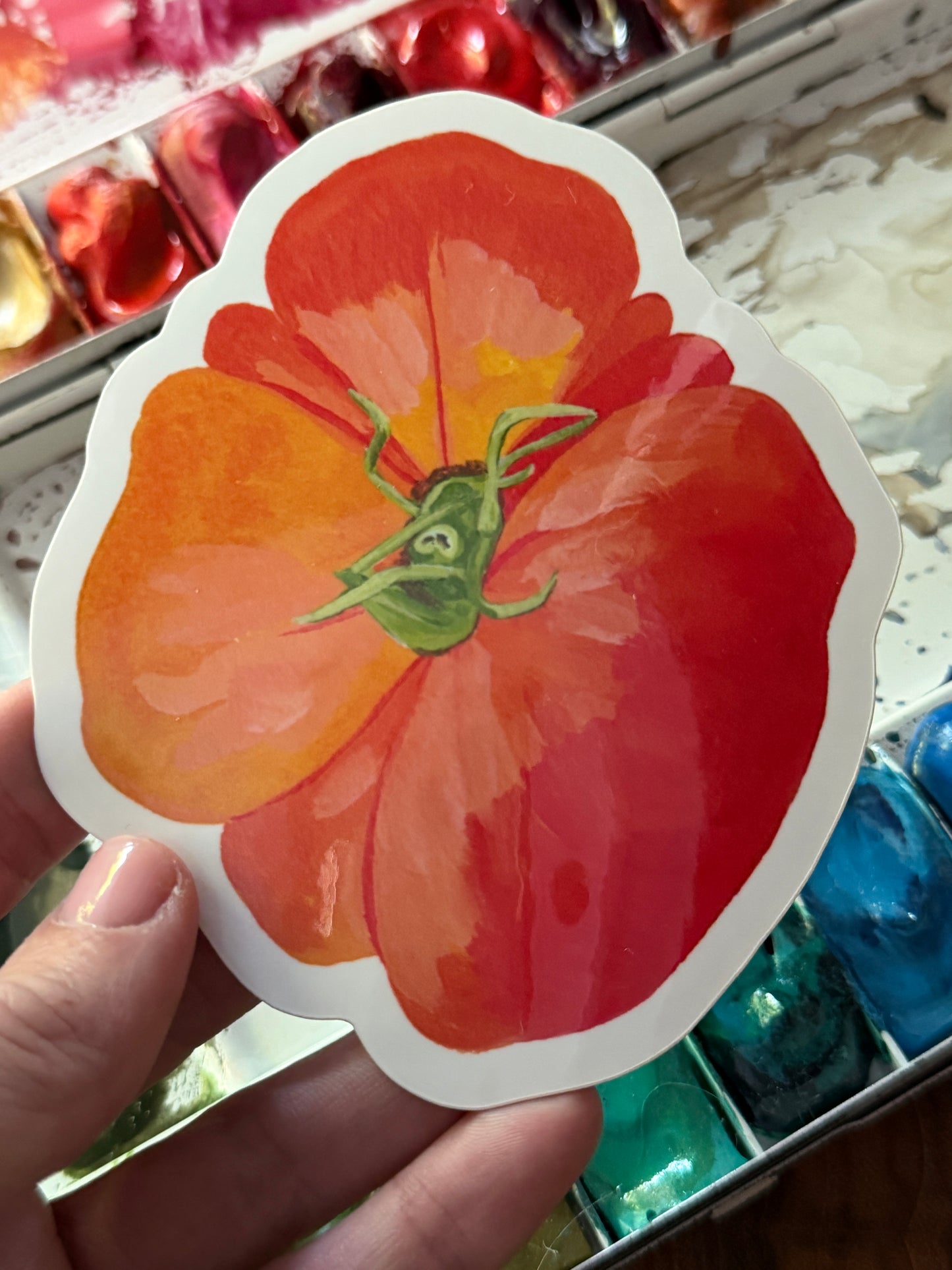 Heirloom Tomato Vinyl Sticker
