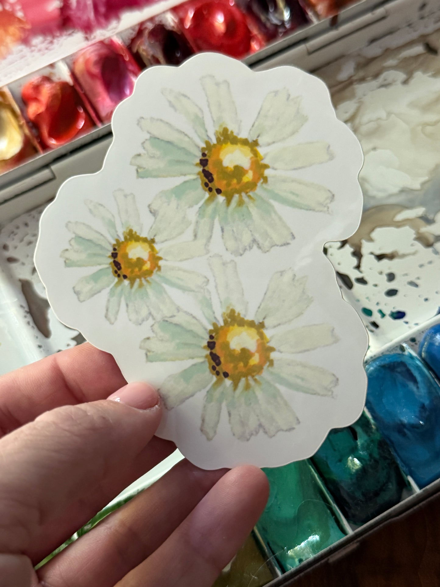 Daisies Vinyl Sticker
