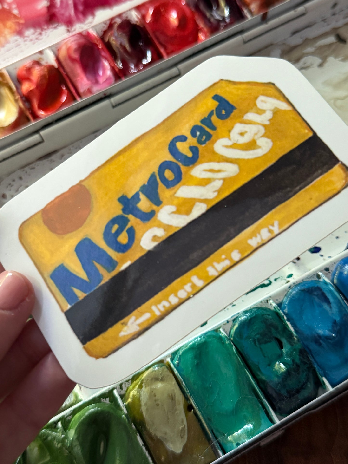 MetroCard Vinyl Sticker