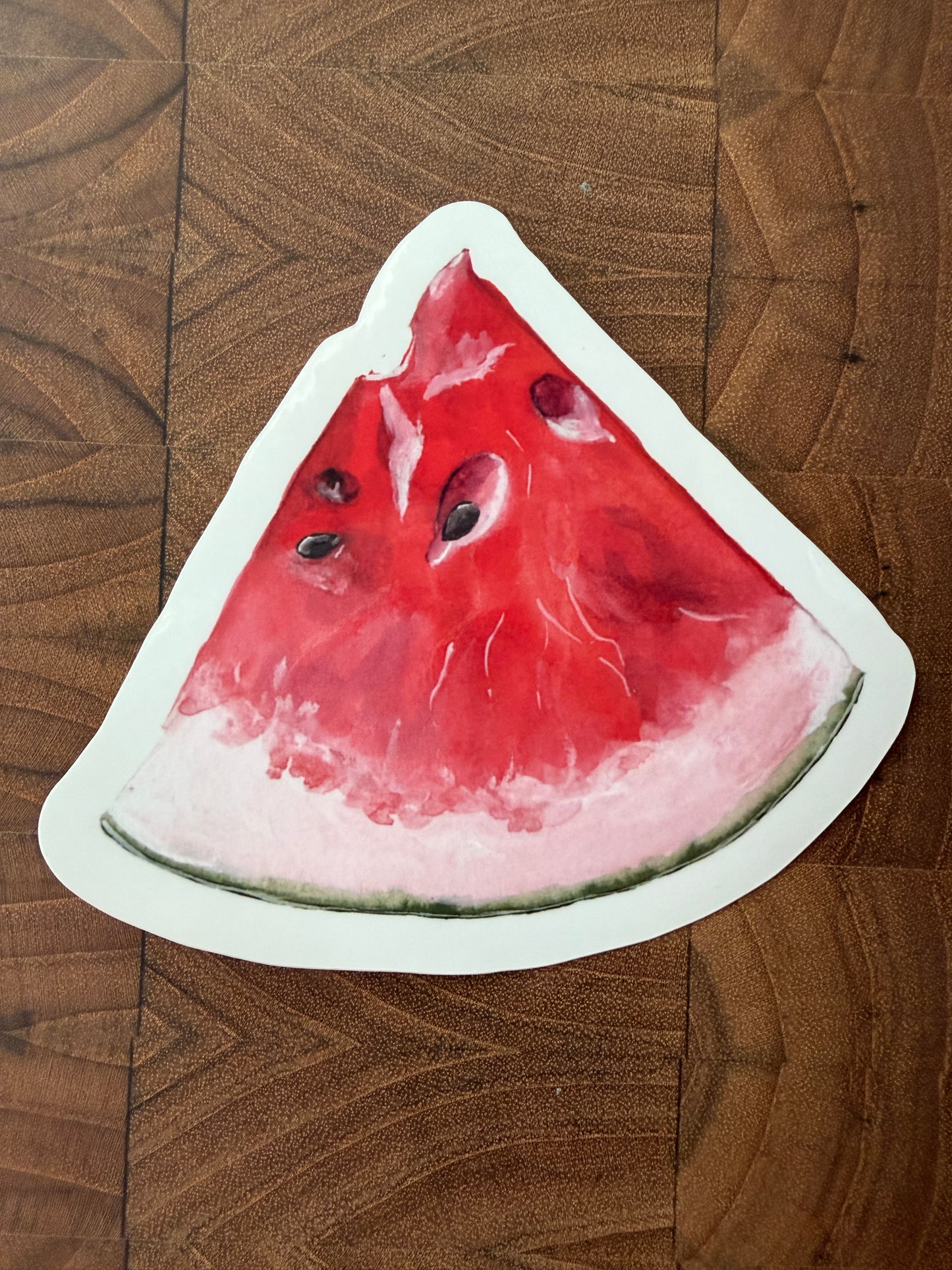 Watermelon Slice Vinyl Sticker