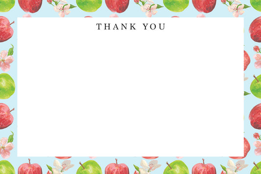 Apples Thank You Note Set