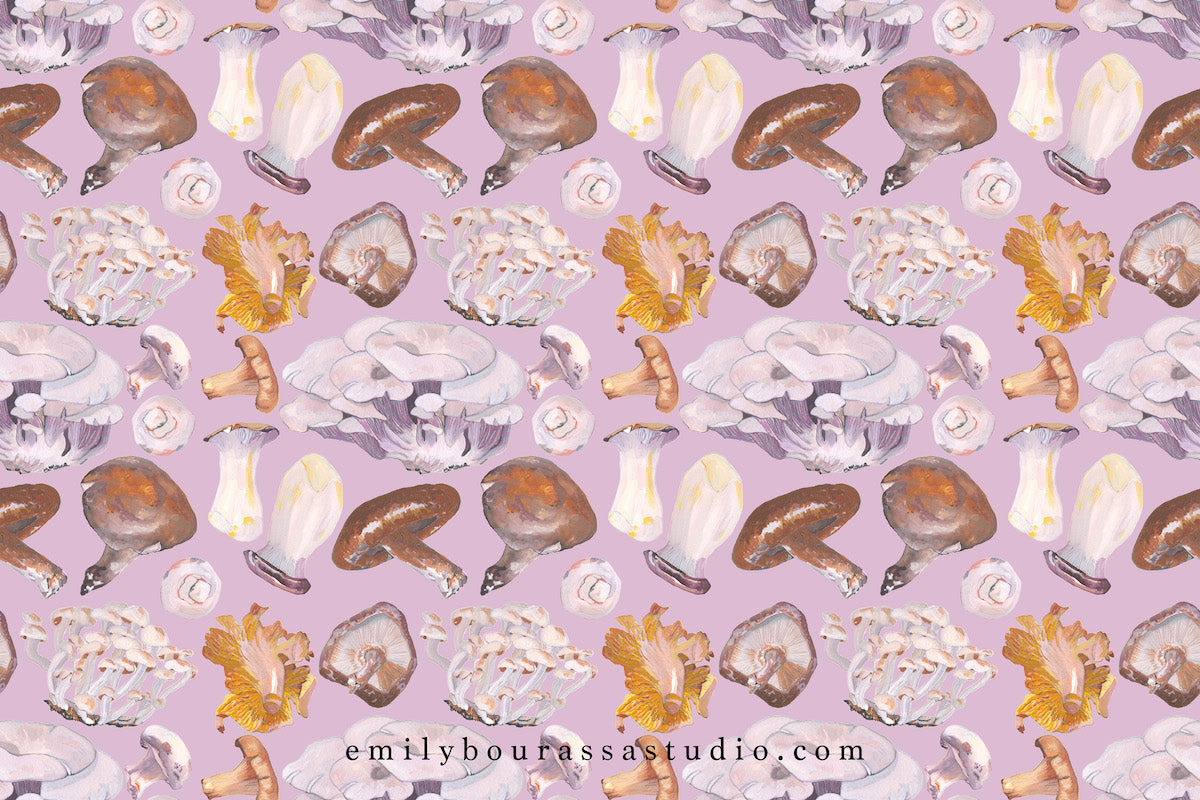 Culinary Mushroom Thank You Note Set