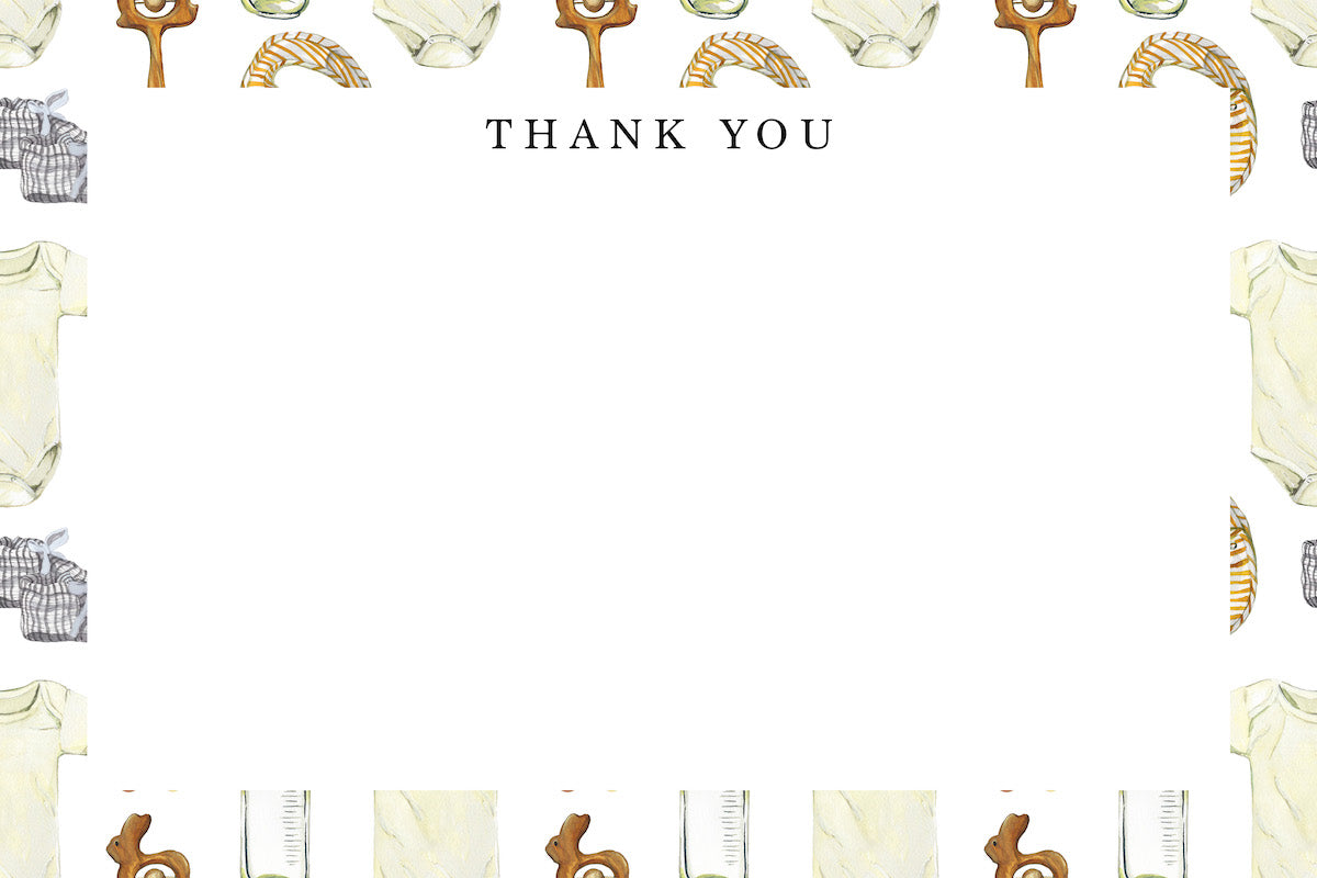 Baby Thank You Note Set