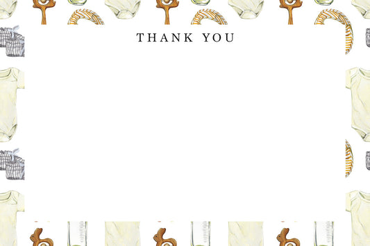 Baby Thank You Note Set