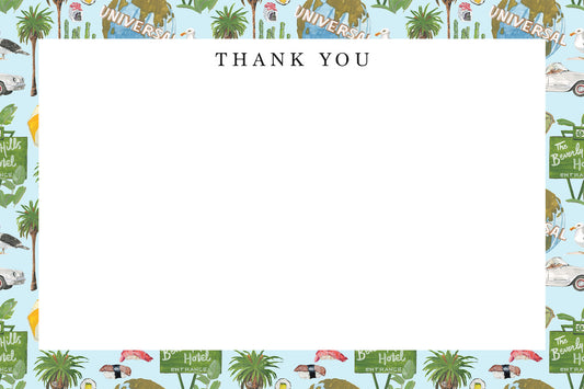 Los Angeles Thank You Note Set