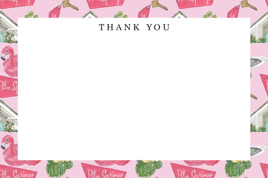 Palm Springs Thank You Note Set