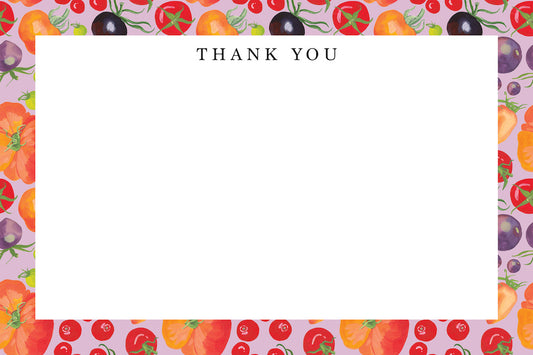 Tomatoes Thank You Note Set