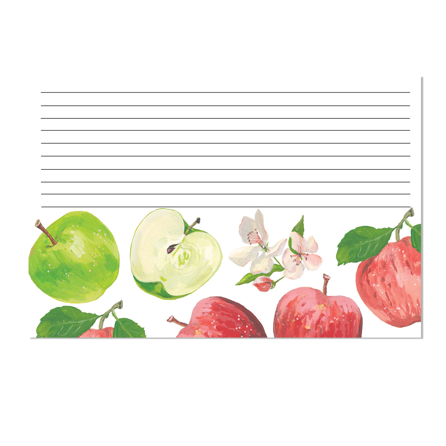 Apples Recipe Card Set