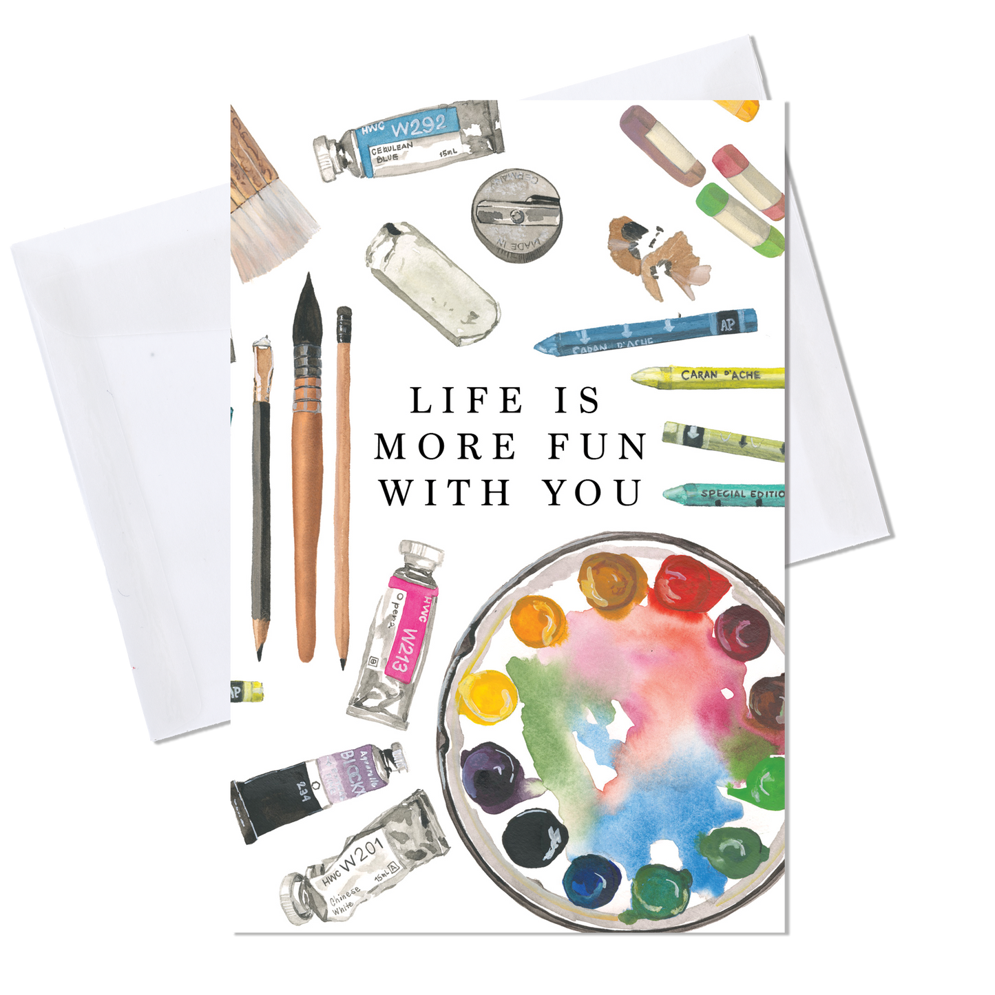 Art Supplies Card