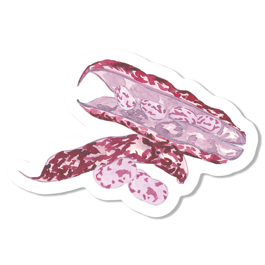 Beans Vinyl Sticker