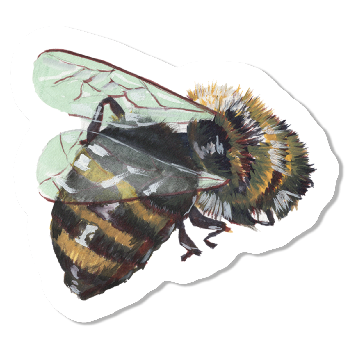 Bee 2 Vinyl Sticker