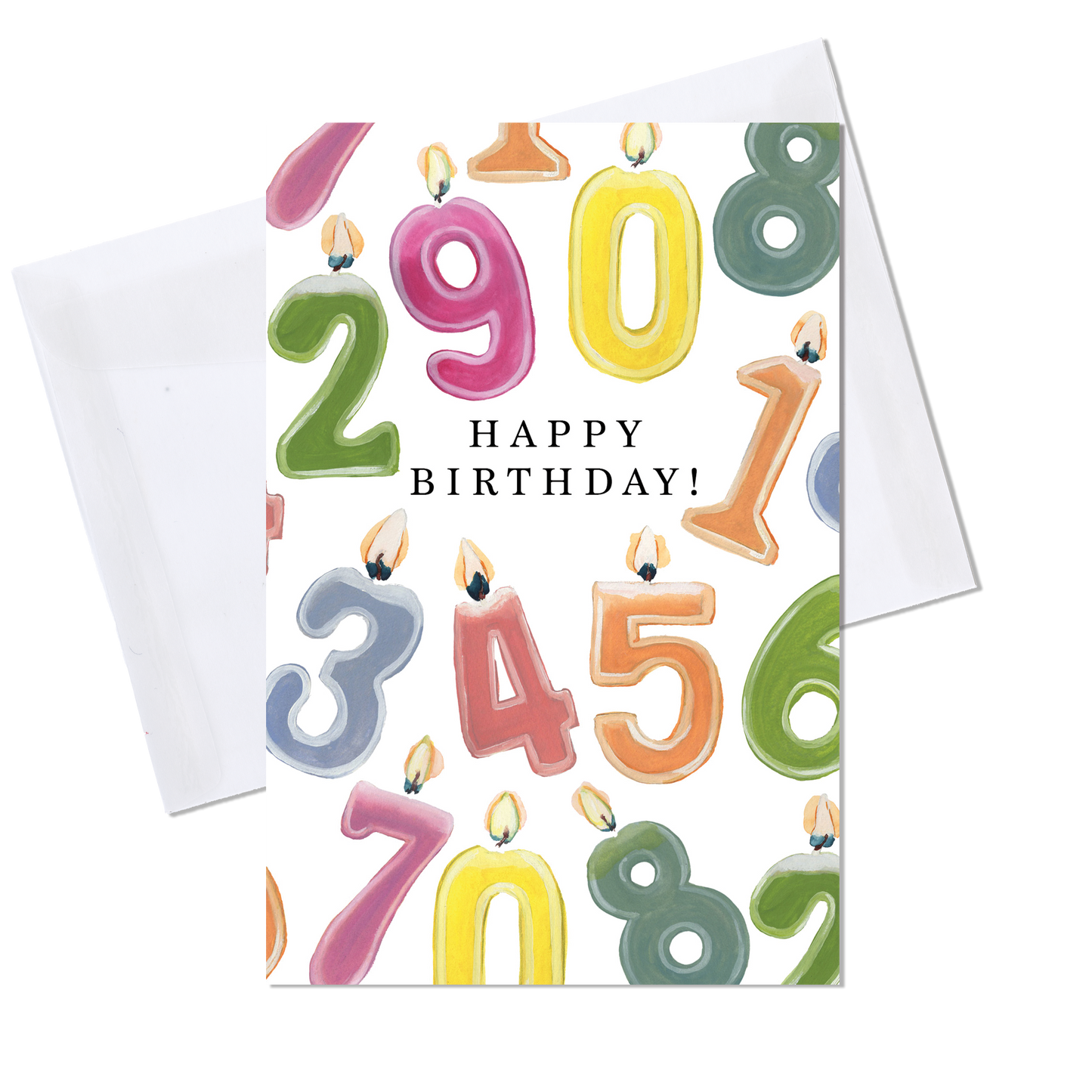 Candles Birthday Card
