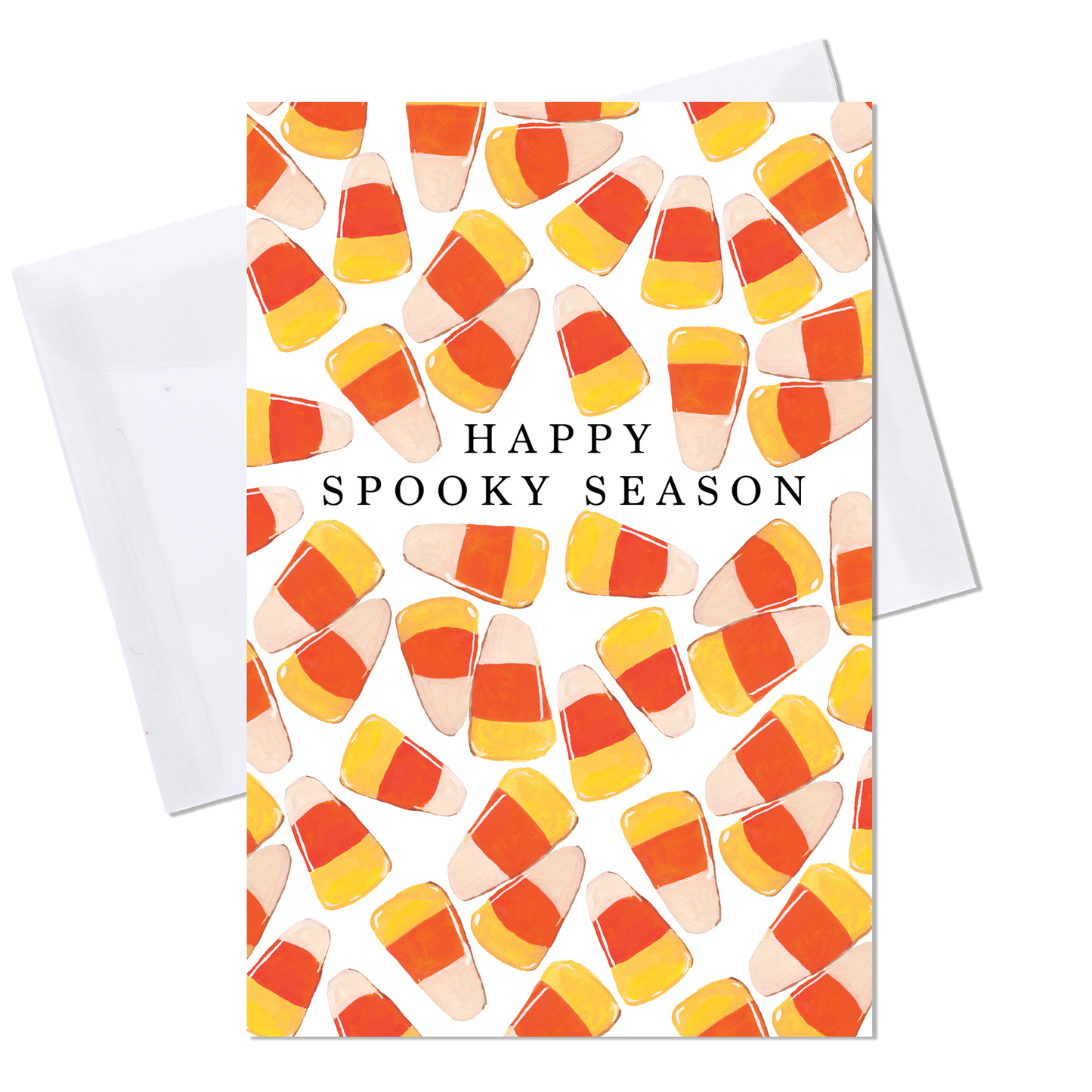 Candy Corn Greeting Card