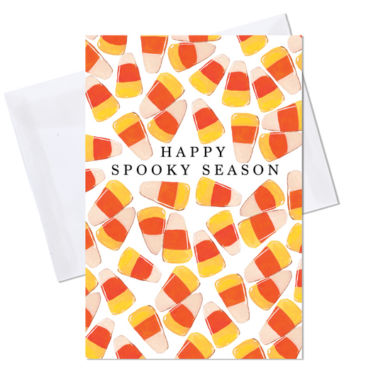 Candy Corn Greeting Card