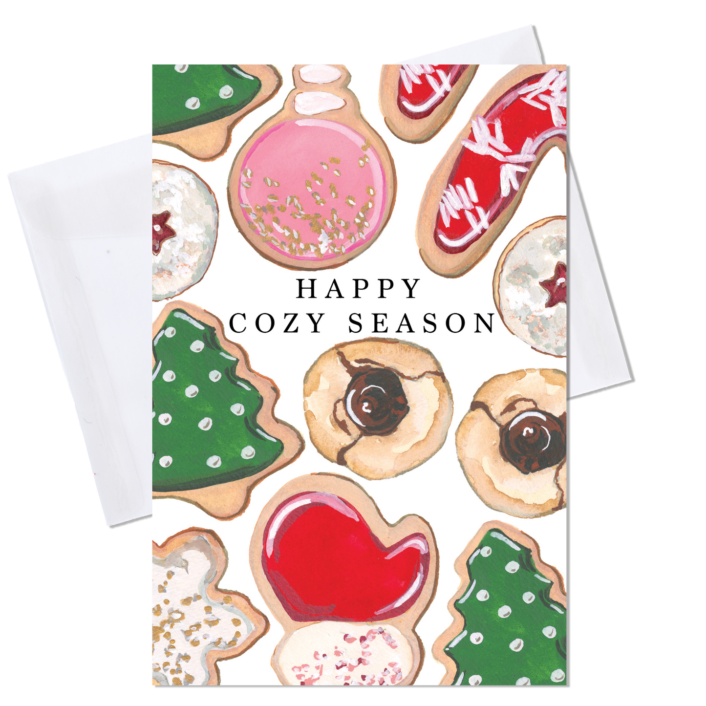 Christmas Cookies Greeting Card