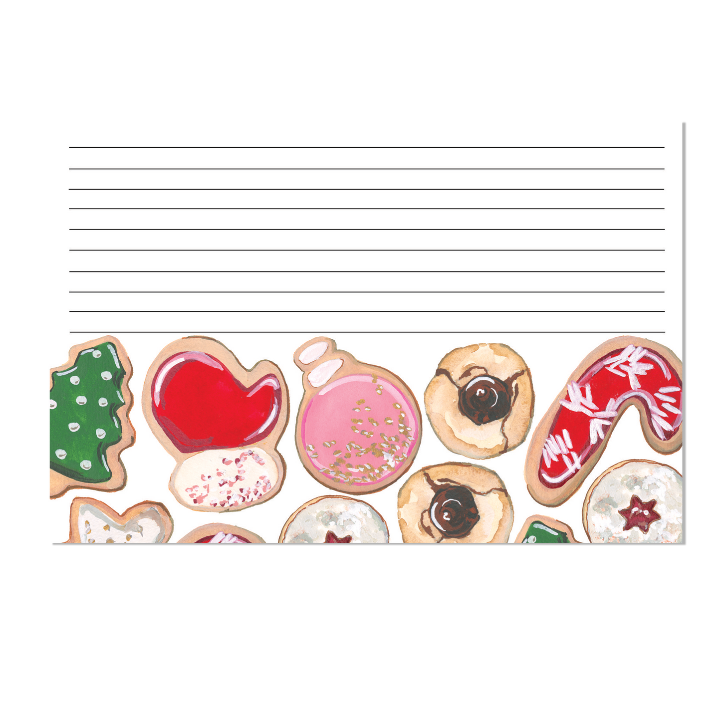 Christmas Cookies Recipe Card Set