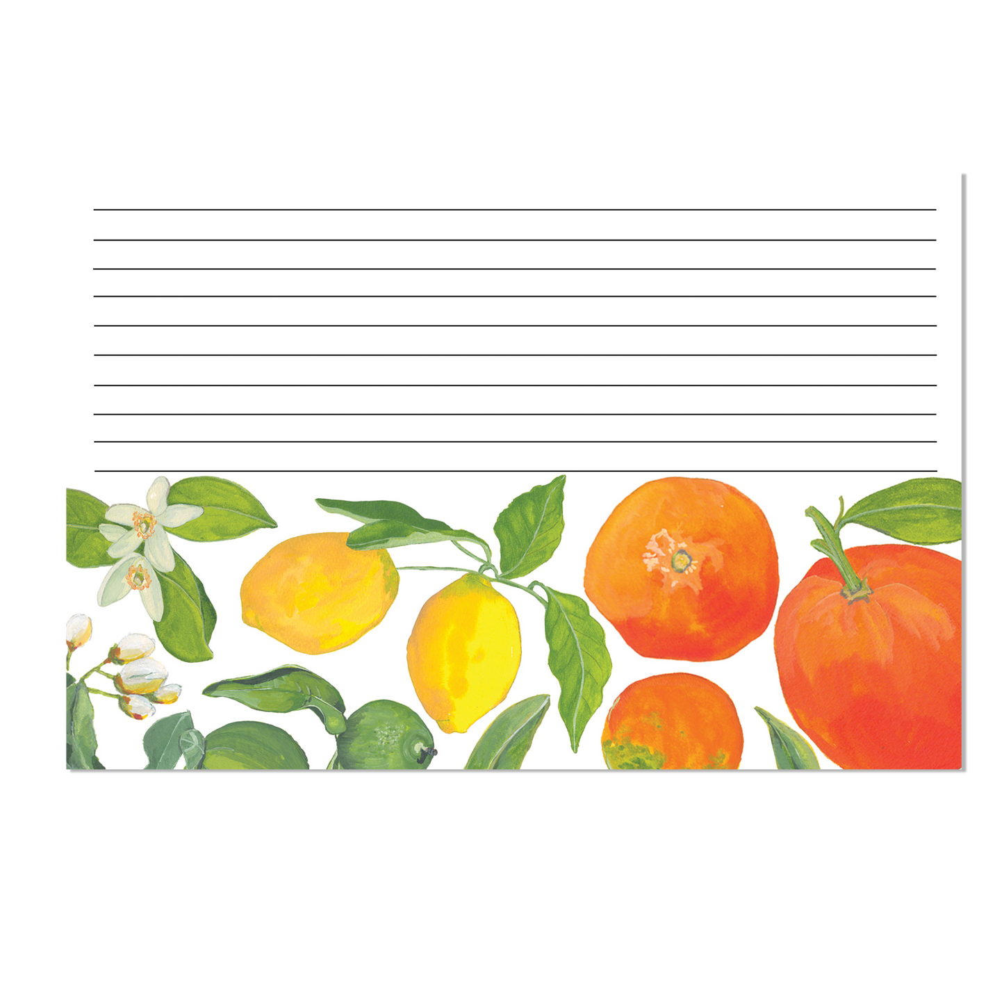 Citrus Recipe Card Set