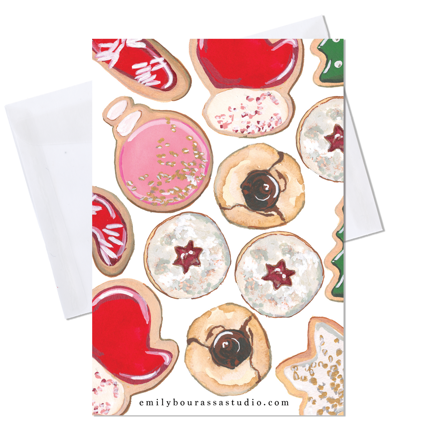 Christmas Cookies Greeting Card