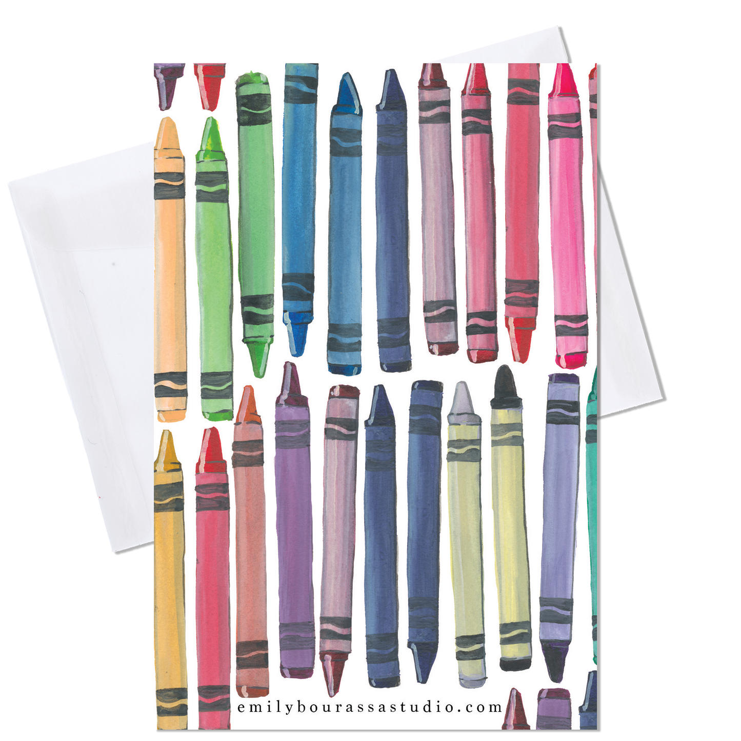 Crayons Everything Card
