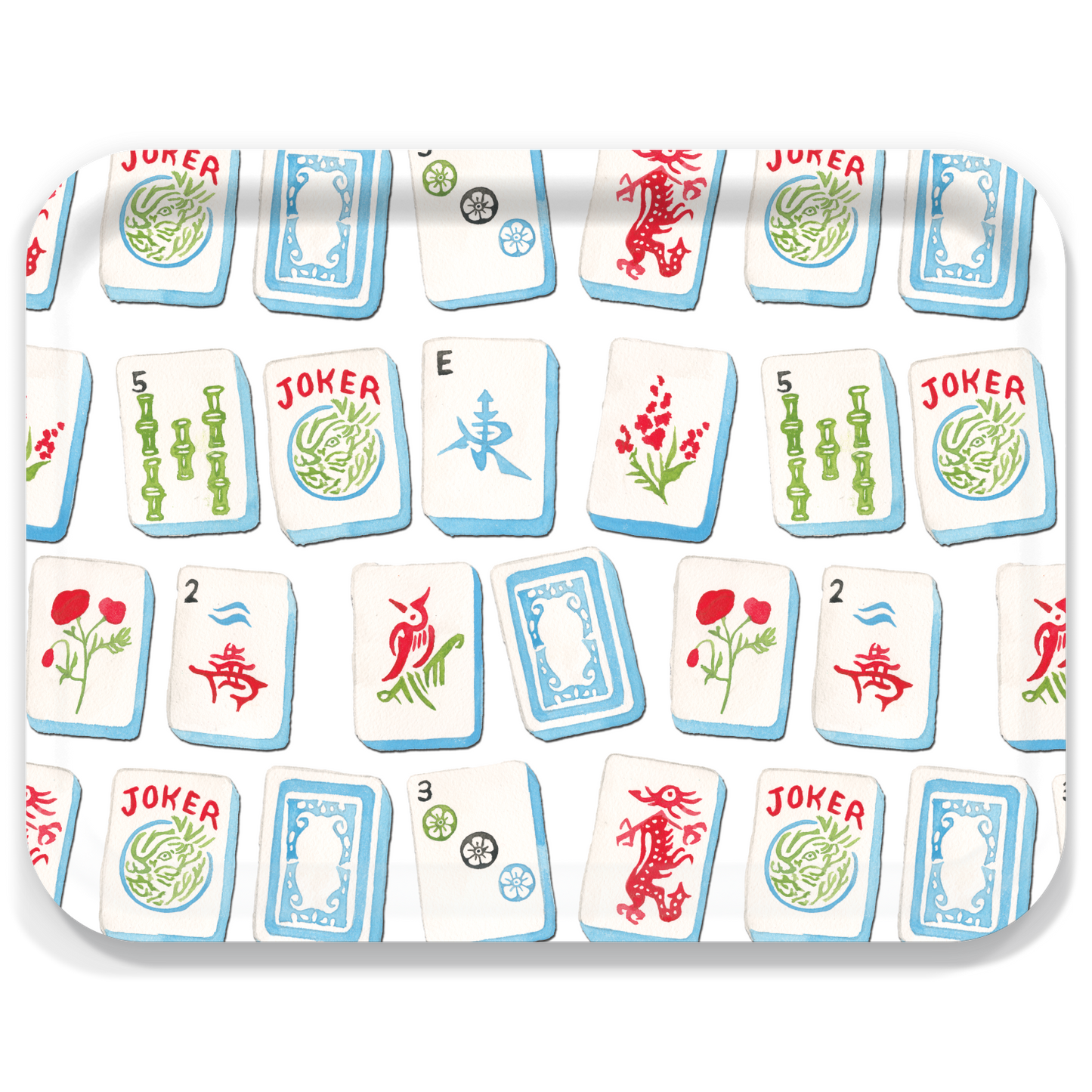 Mahjong Round Tray