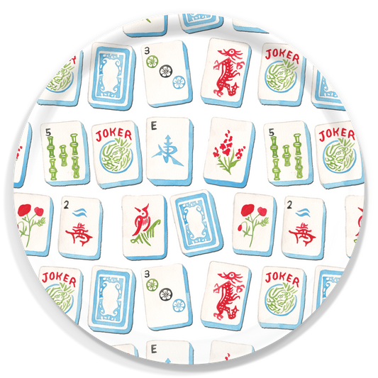 Mahjong Round Tray