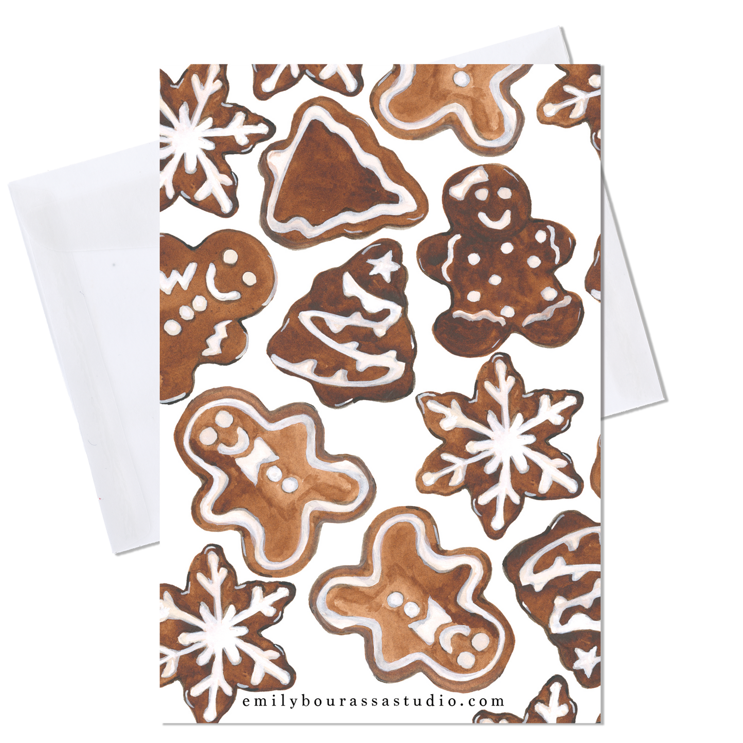 Gingerbread Greeting Card