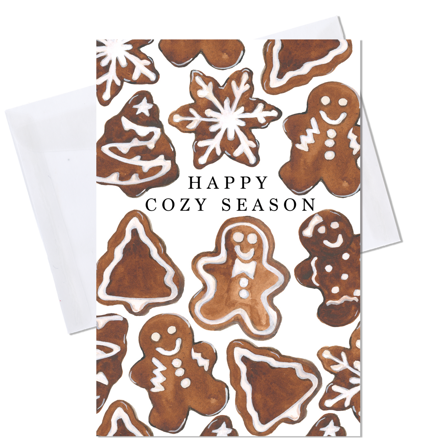 Gingerbread Greeting Card