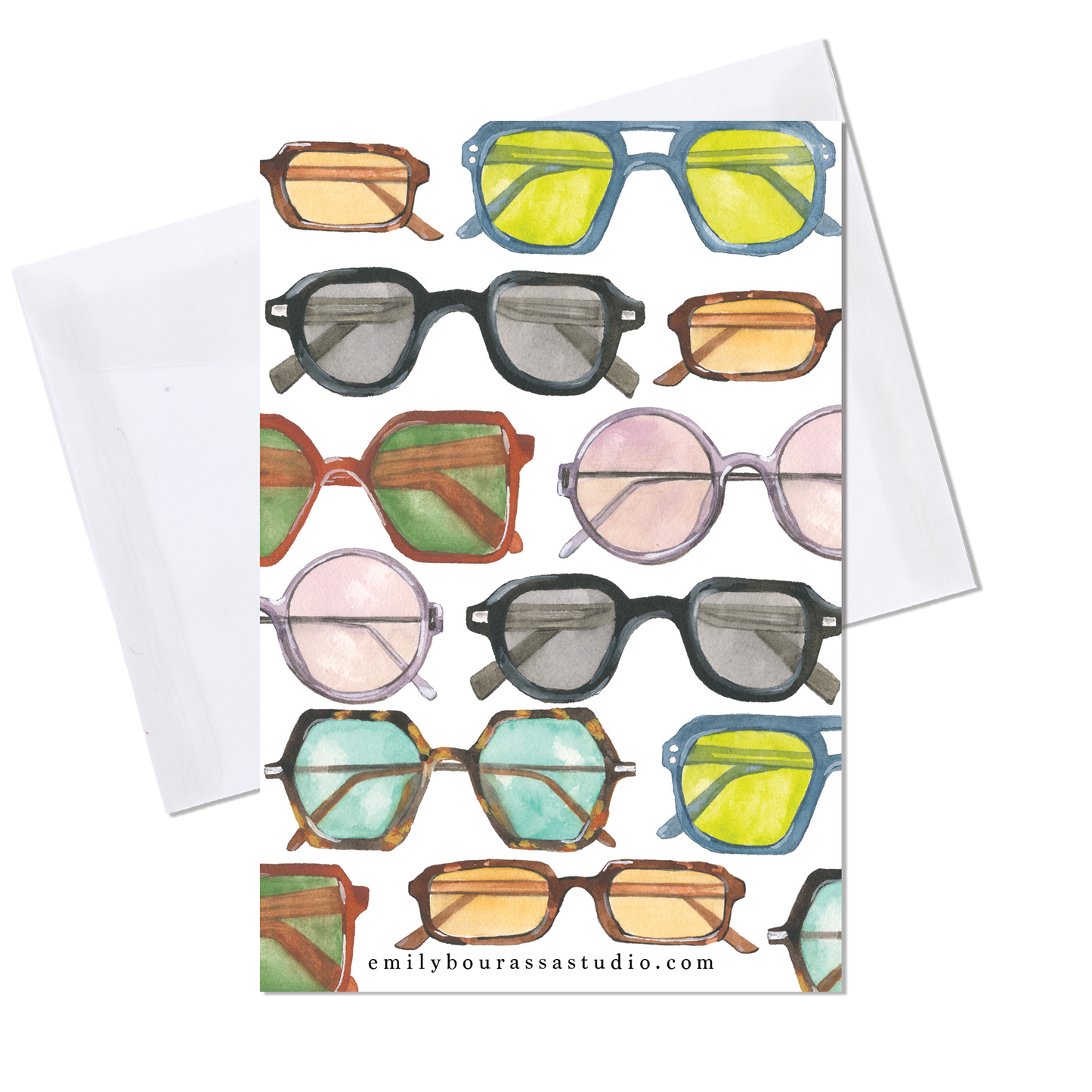 Glasses Everything Card