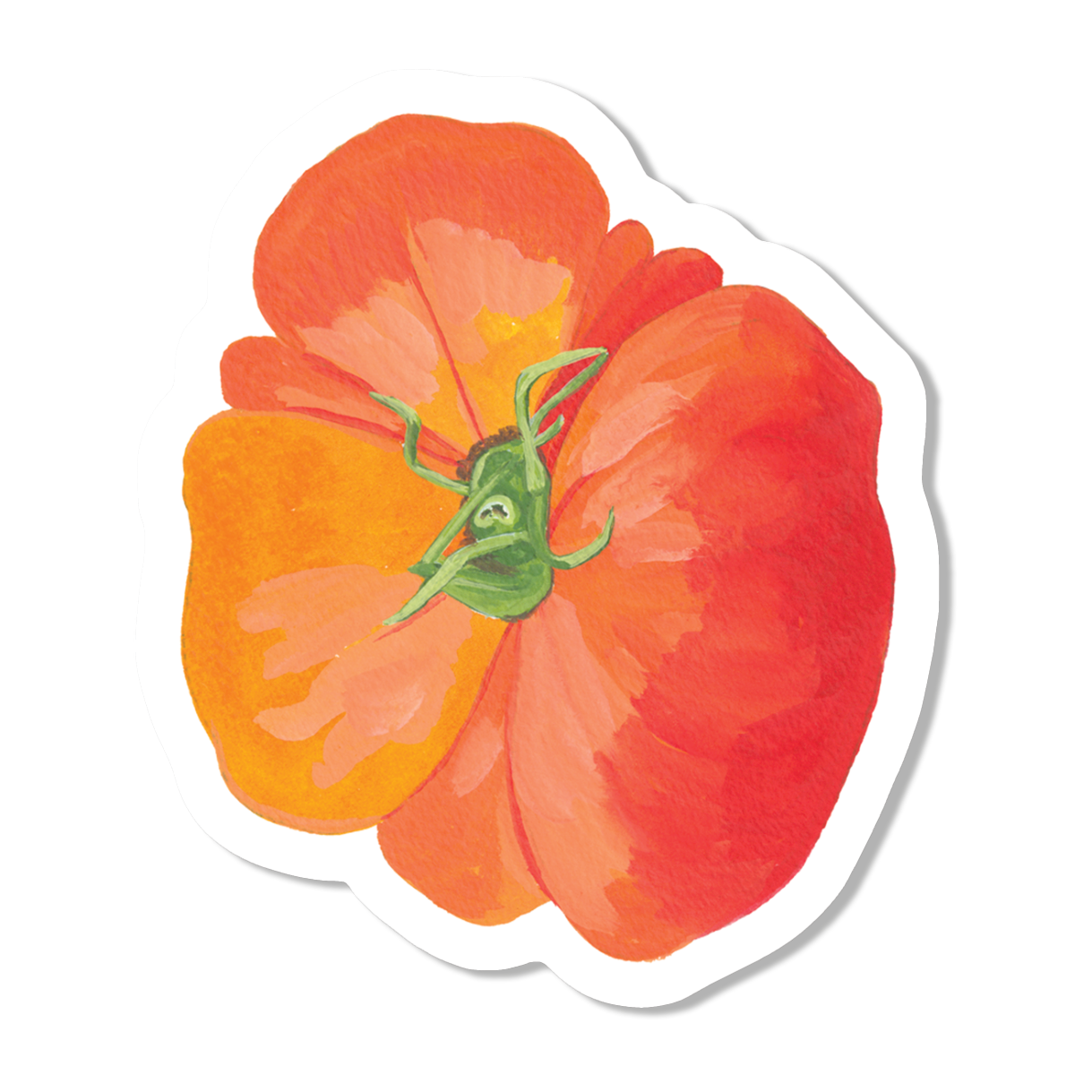 Heirloom Tomato Vinyl Sticker