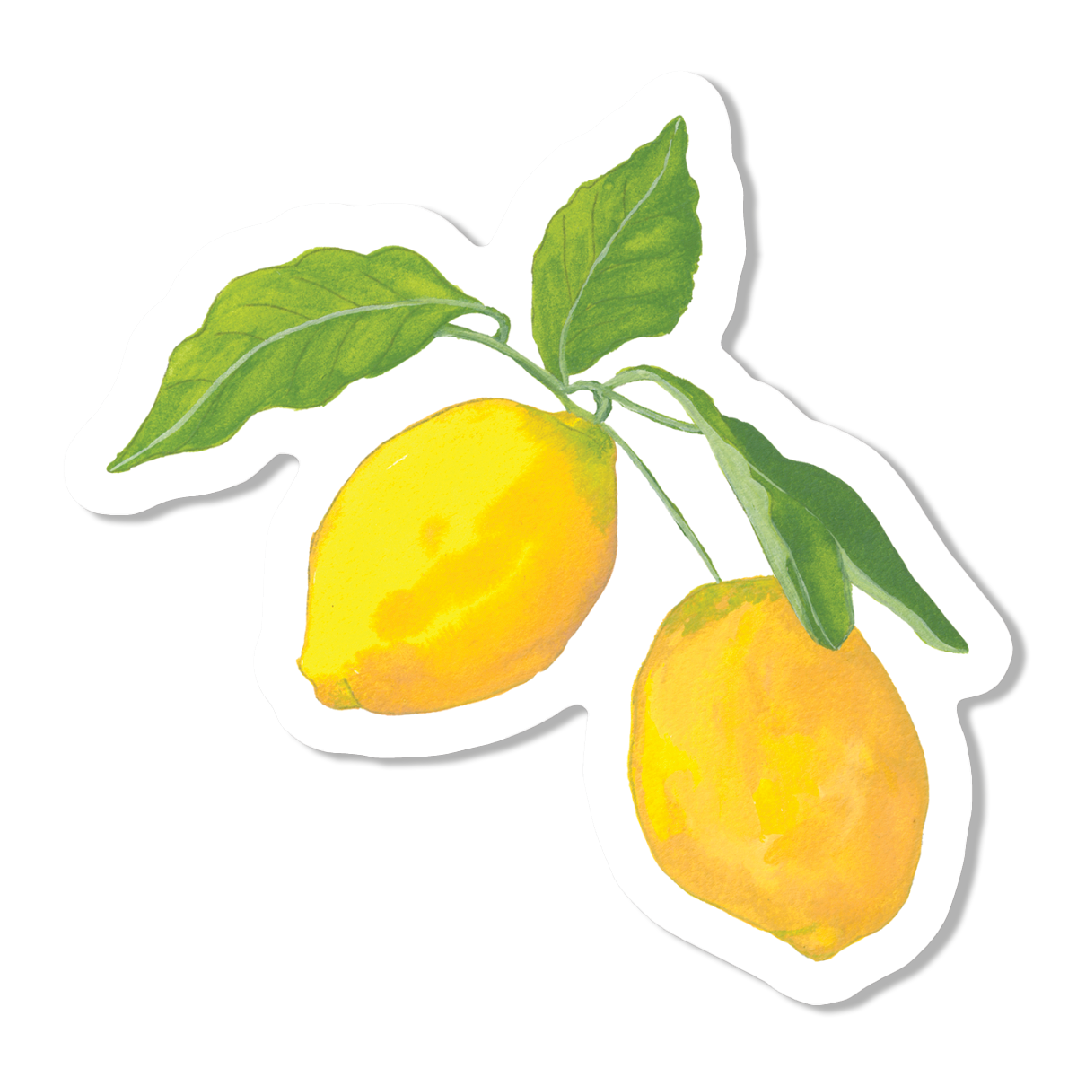 Lemon Duo Vinyl Sticker