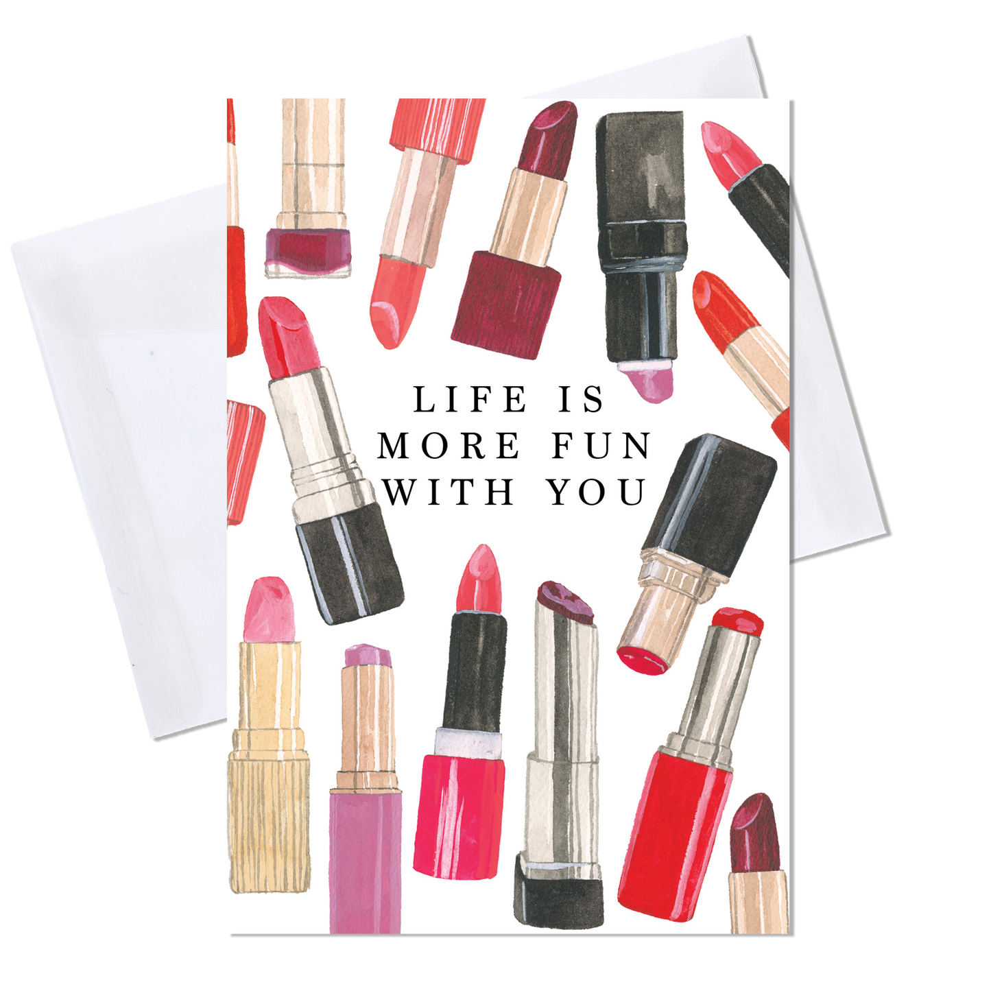 Lipstick Everything Card