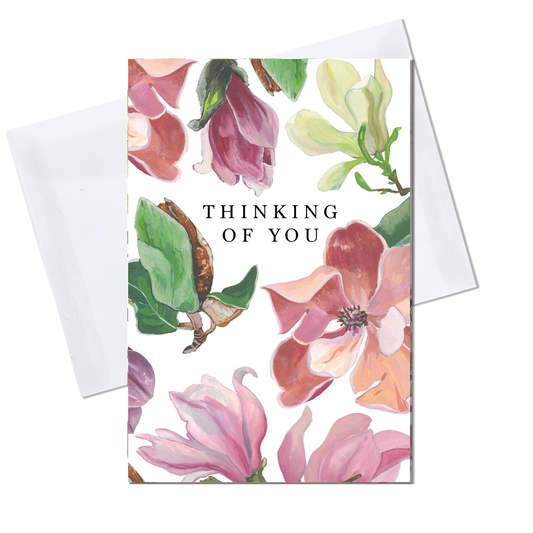 Magnolias Thinking of You Card