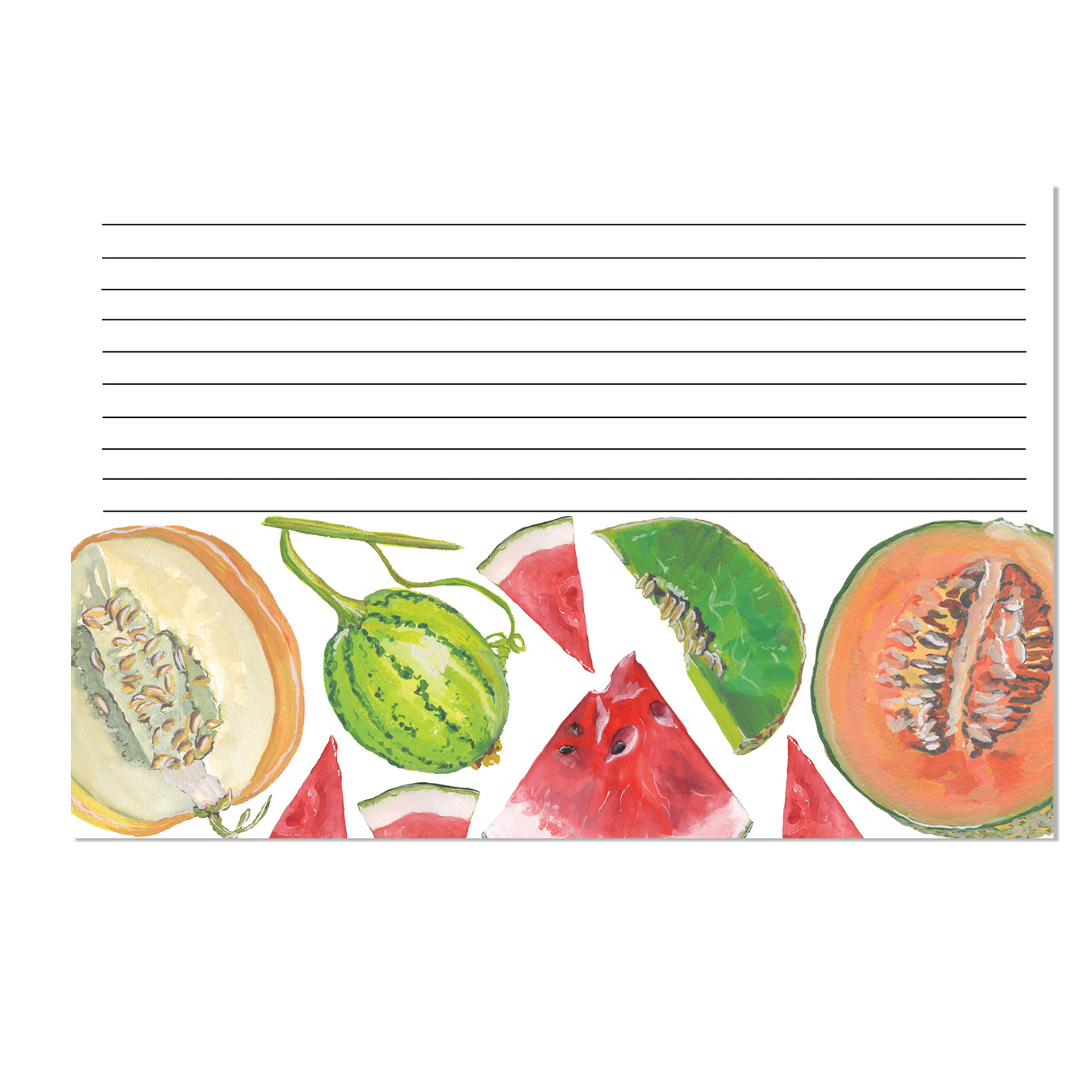 Melon Recipe Card Set