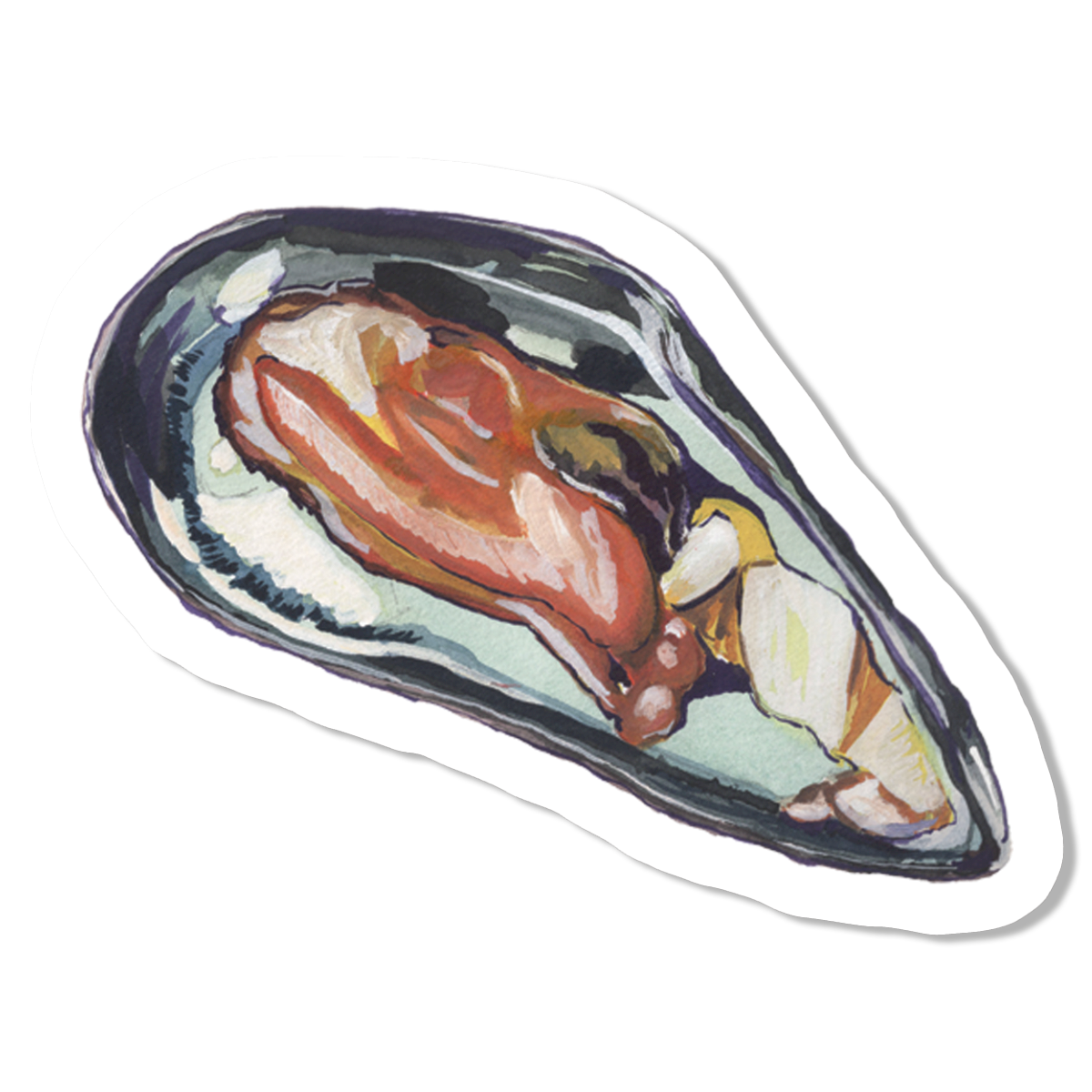 Mussel Vinyl Sticker