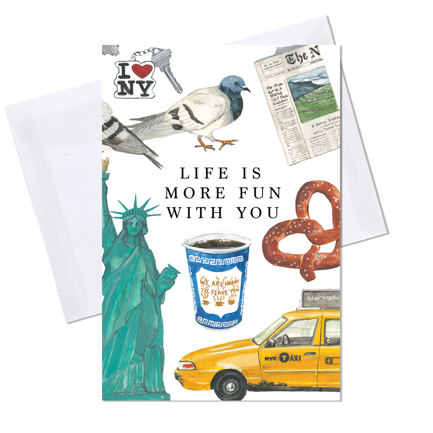 New York Card