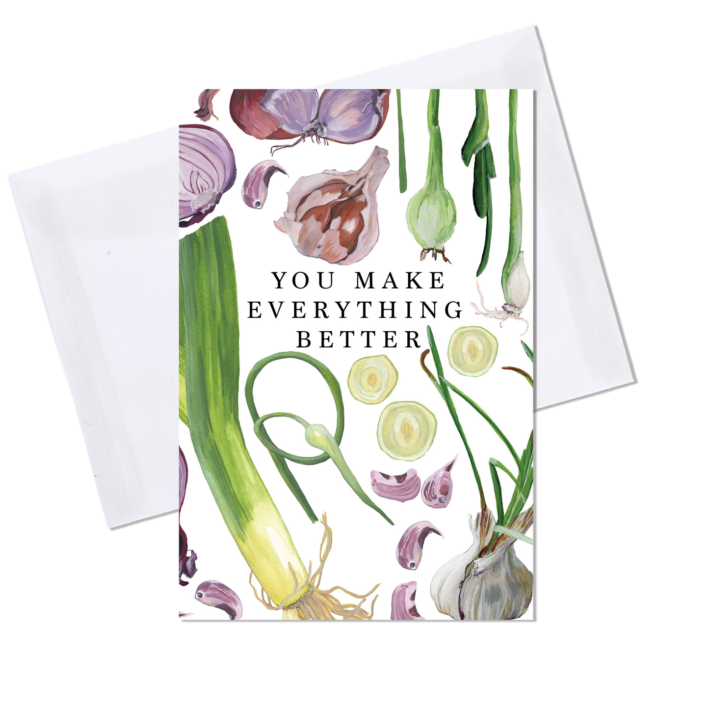 Onions & Garlic Card
