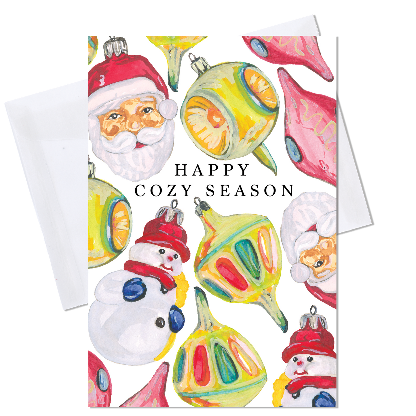 Ornaments Greeting Card