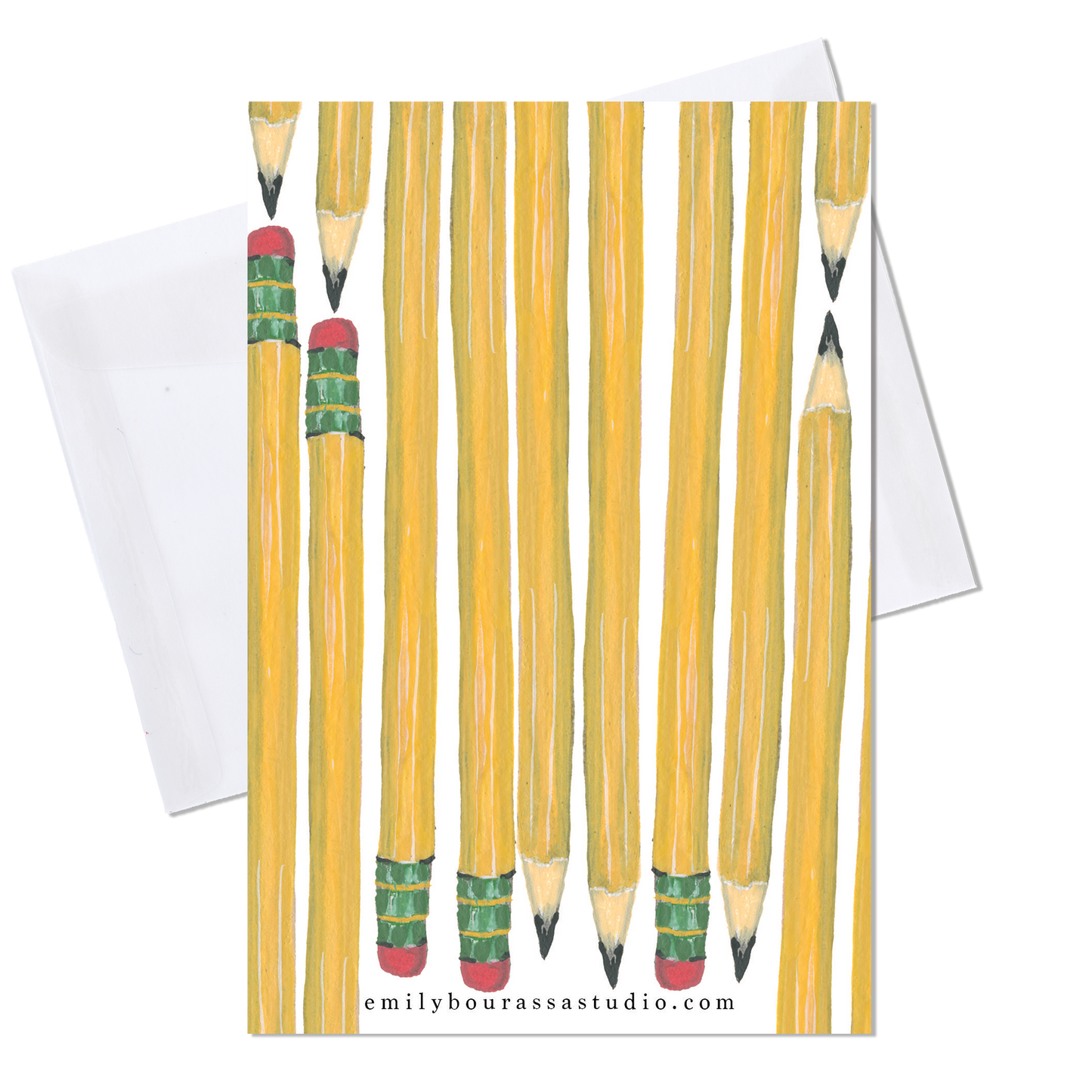 Pencils Everything Card