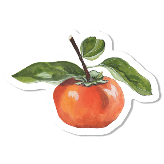 Persimmon Vinyl Sticker