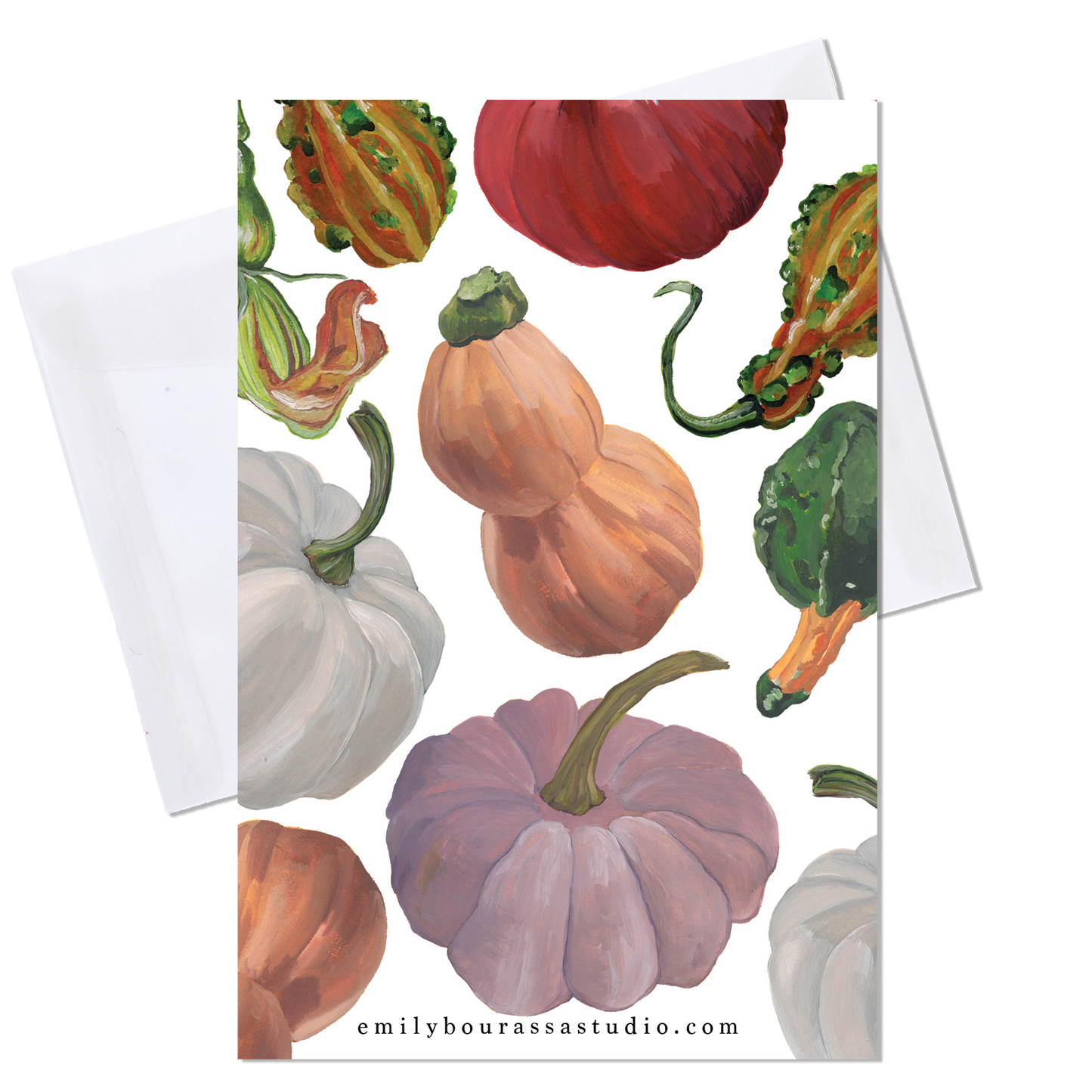 Pumpkins Greeting Card