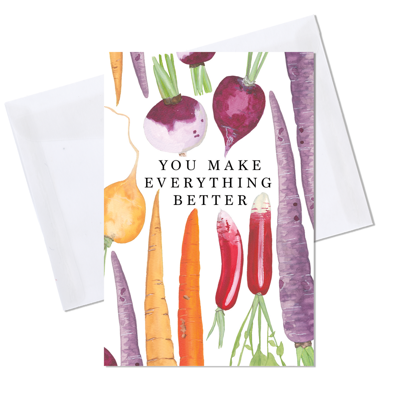 Radish & Carrot Card