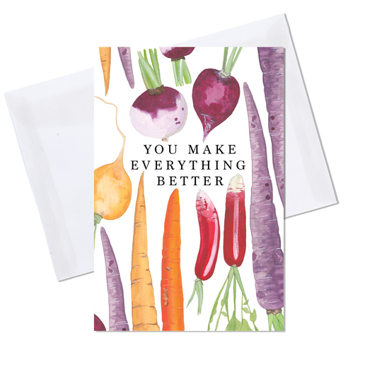 Radish & Carrot Card